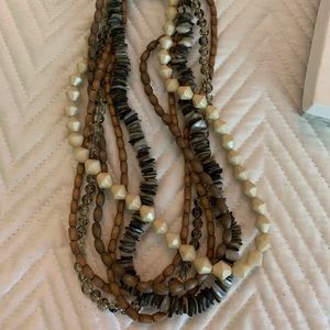 Coldwater Creek multi-strand necklace